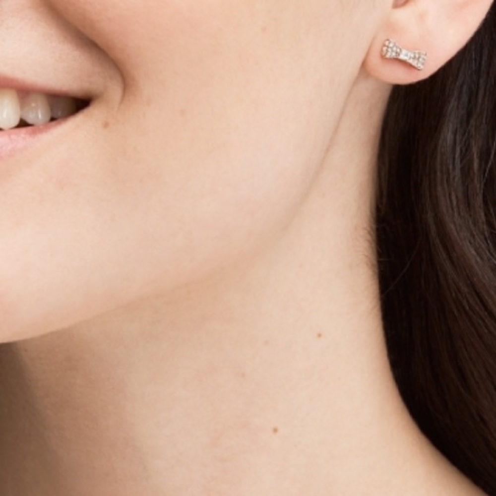 Kate Spade bow studs - Picture 2 of 4